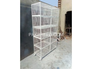 All kind of cages are available on order in Faisalabad